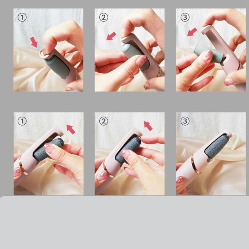 Pilă electrică pentru curățarea și îngrijirea călcâielor BeautyFeet